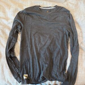 Tracksmith Harrier Long Sleeve Dark Grey Heather Men’s Medium